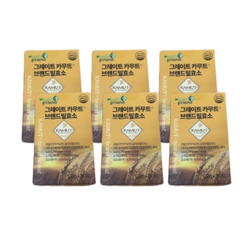 헬스프랜드 그레이트 카무트 브랜드밀효소 30포
