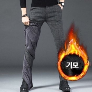 데일리룩 기모안감 정장바지남성슬랙스 WFK1YVH