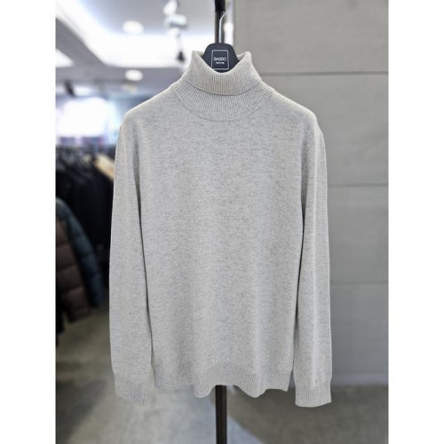 바쏘옴므 세이브존03 남자 터틀넥 울 혼방 그레이 목티 니트 폴라티 WSAGZ4WN77A