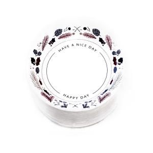 코스트코 커클랜드 친환경 종이 접시 중 지름 20cm