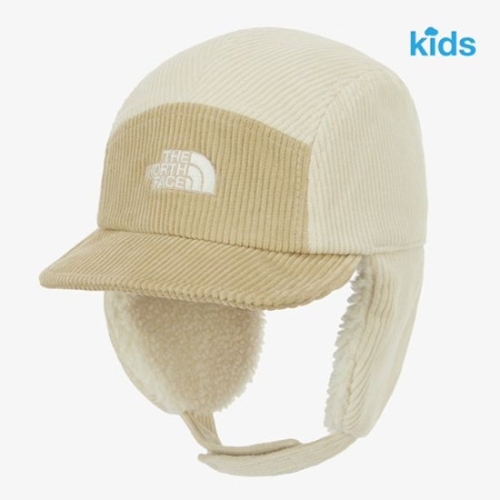 노스페이스키즈 코듀로이 이어머프 캡 (NE3CR54S)