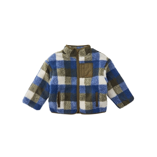 봉통 BT-DN체크플리스자켓 75A7T-117-03