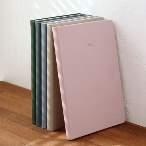 페이퍼리안  2026 애티튜드 먼슬리 플래너 A5 PU 에디션