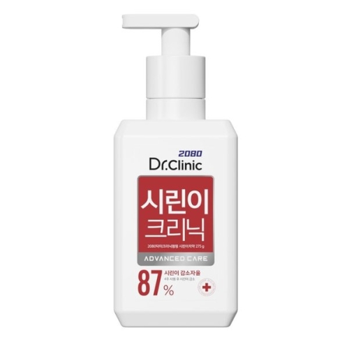 애경 2080 닥터크리닉 시린이 크리닉 펌핑 치약 275g