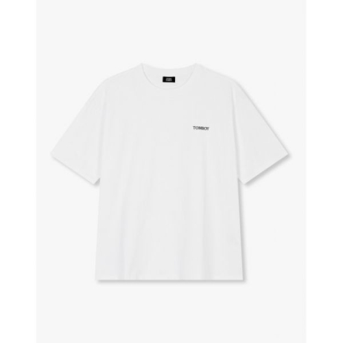 오프화이트 STUDIO TOMBOY MEN NEW LOGO PRINT 하프슬리브 티셔츠 91M5322731