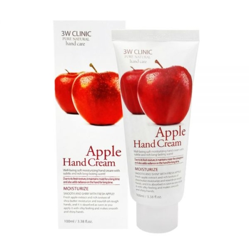 3W클리닉 모이스처 라이징 핸드크림 사과 100ml