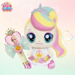 프린세스 캐치티니핑 뽀니핑 봉제인형+보니타 하트라이트 키링