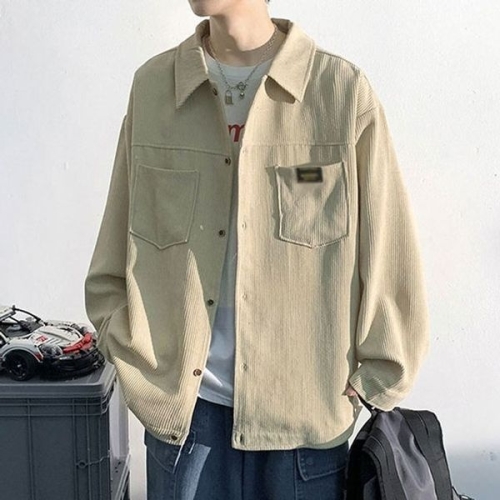 알티피아 2컬러 남성 데일리 코듀로이 캐주얼 셔츠 WFI1FH8 673483_6414562