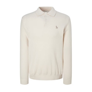 헤지스 베이지 짜임 울 카라니트 WHSW4D551I2