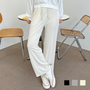 그란데 우먼 시즌 플리츠 주머니 릴랙스핏보텀 WFK1WPL