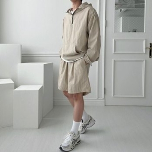 테라 남성용 타슬란 윈드브레이커프리미엄 후드긴팔세트 WFK1Y6U