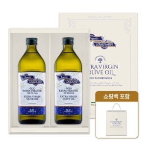 바쏘 롱고바디 냉압착 엑스트라버진 올리브오일 1L x 2개 세트