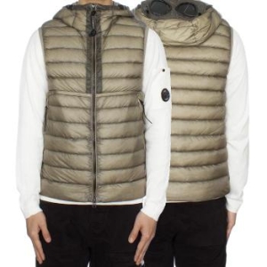 CP컴퍼니 남성 DD 쉘 고글 경량 패딩 조끼_17CMOW074A 006099A 327