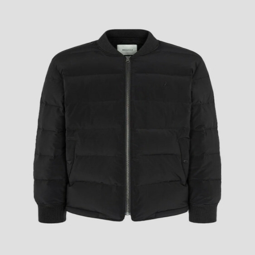 빈폴 남성 MA-1 중경량 다운 점퍼 블랙_BC5Y38P035