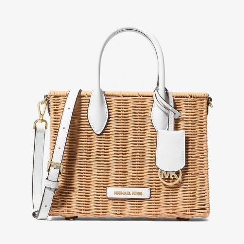 마이클코어스 미렐라 쇼퍼 토트 크로스바디 스몰 옵틱 화이트 35T4G7ZC5W1999