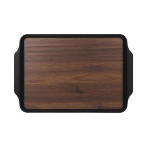 리빙메이트 우드 논슬립 패스트푸드 쟁반 46x31cm