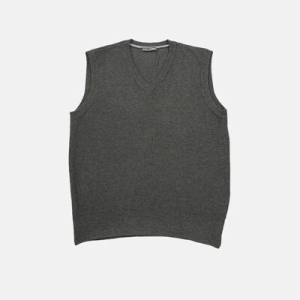 크로커다일 시그니처 피케 조직 브이넥 베스트 CDAAATP979397_JJ