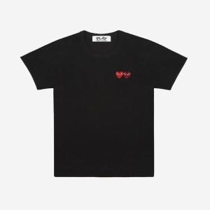꼼데가르송 M 더블 와펜 티셔츠 블랙 AZ-T226-051-1 AX-T226-051-1