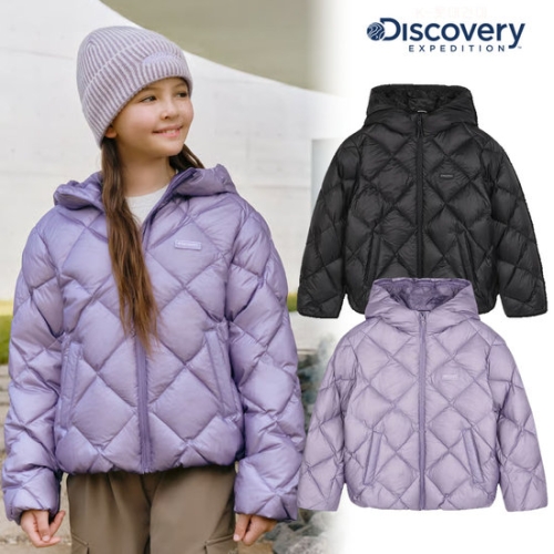 디스커버리 키즈 DKDJ73056 여아 큐브라이트 다운 경량 패딩