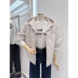 Ab.f.z 후드 누빔 패딩 점퍼 ATZ4FFU1J