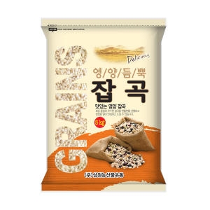 삼원농산영농조합 찰보리 1kg[1개]