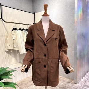 Ab.f.z 싱글 스웨이드 카라 자켓 AOZ4HL01J