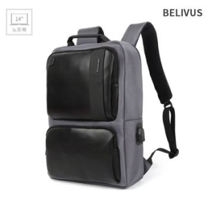 빌리버스 IJ62VM40 남자 백팩 BJE003 노트북 14 수납가능 가방