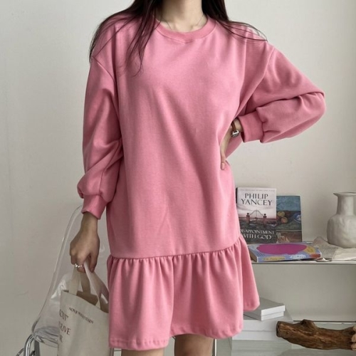 아이우먼 위드러블리플레어원피스 YYV095M509 빅사이즈