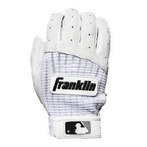 프랭클린  야구 배팅 장갑 프로 화이트 M 1P 글러브 WFJUE90
