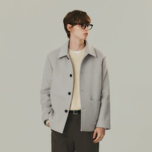 마인드브릿지 두굿_캐시미어세미오버핏하프코트_MYCA71N1