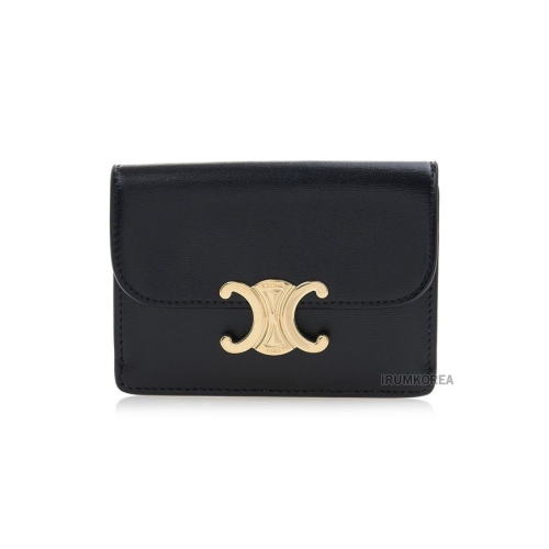 셀린느 트리오페 카드지갑 샤이니 카프스킨_10I583DPV 38NO