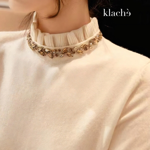 클라셰 캐시미어레이디핏니트_B3F1575