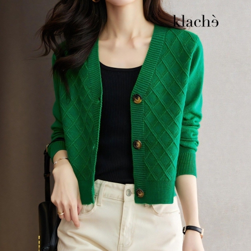 클라셰 버튼디테일니트가디건_B3F1729