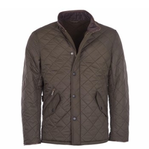 바버 남자 파웰 퀼트 MQU0281OL51 Olive Classic