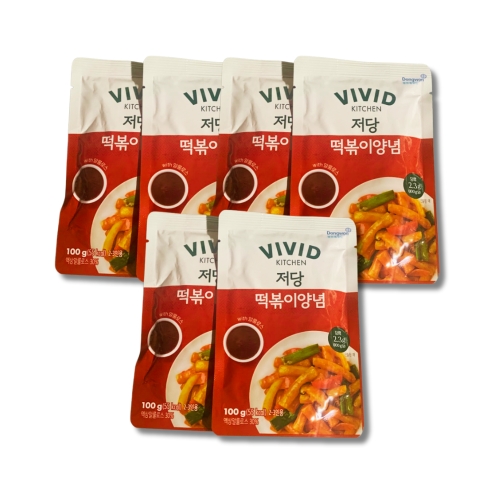 비비드키친 저당 떡볶이양념 100g