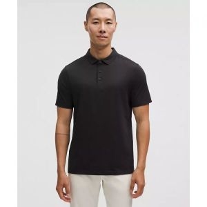 룰루레몬 에볼루션 반팔 폴로 셔츠 블랙 1747689