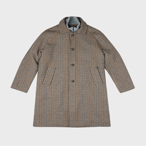 인디안 BRUNO BAFFI 글렌체크 에리미까시탈착._MNUEHYWB211