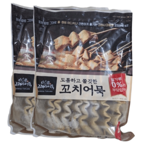 늘푸른바다 고래사어묵 도톰하고 쫄깃한 꼬치어묵 949g
