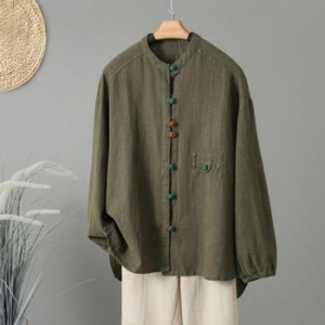 스위트숲 오노마 ONM 은창 가을 감성 매듭 블라우스 남방 셔츠 봄 41320121