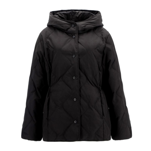 더아이잗컬렉션 후드 컬팅 패딩 CRAE2PD691E