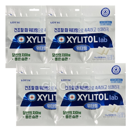 롯데제과  자일리톨 랩워터링 리필 115g