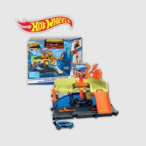 핫휠 HDR24_ABCD 시티 햄버거가게 보드게임