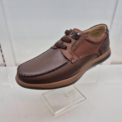 엘칸토 HC11 소가죽 남성화 초경량 세미케주얼 보트화 Y8Q7U41E385