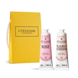 록시땅 체리&로즈 퍼퓸드 핸드 크림 듀오