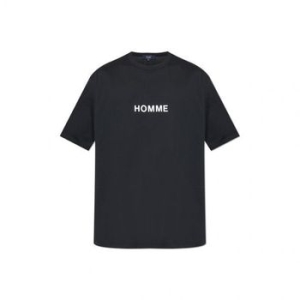 옴므 플러스 티셔츠 위드 프린티드 로고 HP-T103-W25 0-1 146284204