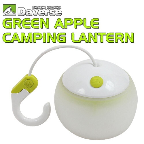 데버스  그린애플 캠핑랜턴 후레쉬 라이트 휴대용 낚시 렌턴 DVC-L1306 1개