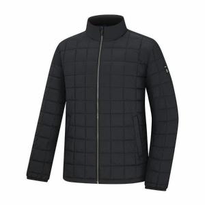 콜핑  HC03 남성 가벼운 웰론 스퀘어 퀼팅 초경량 패딩 점퍼 블랙 KVJ6500