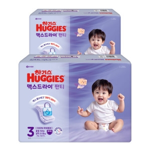 하기스 2025 맥스드라이 팬티형 3단계-남아용