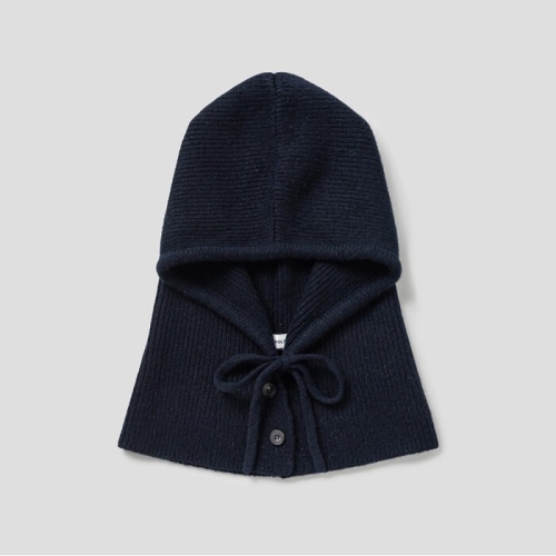 빈폴 여성 울 플레어 바라클라바 네이비 BE5X84L32R