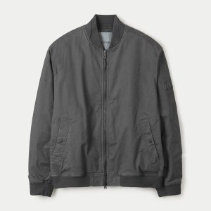 시리즈 워싱 집업 블루종 점퍼_SHUAW25902GYX